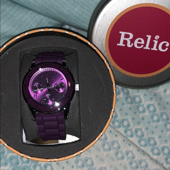 Relic Purple Watch 